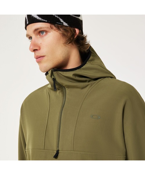 OAKLEY（オークリー）の「最新 オークリー WINTERTIDE SOFTSHELL HOODIE/フーディー・パーカー/SNOW・スノー/スキー＆スノーボードウェア/スノーウェア/MENS/メンズ/OAKLEY（パーカー・メンズ・カーキ/ブラック・L/S/M）」の16枚目の写真