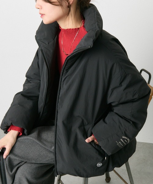 PUAL CE CIN（ピュアルセシン）の「フレンチダックダウン ジップ