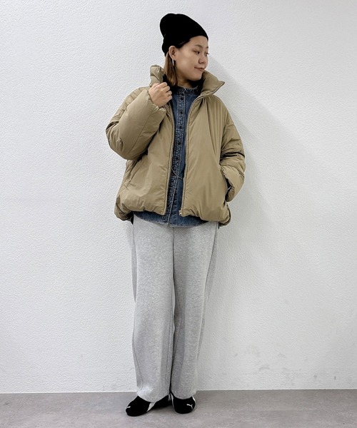 PUAL CE CIN（ピュアルセシン）の「フレンチダックダウン ジップ