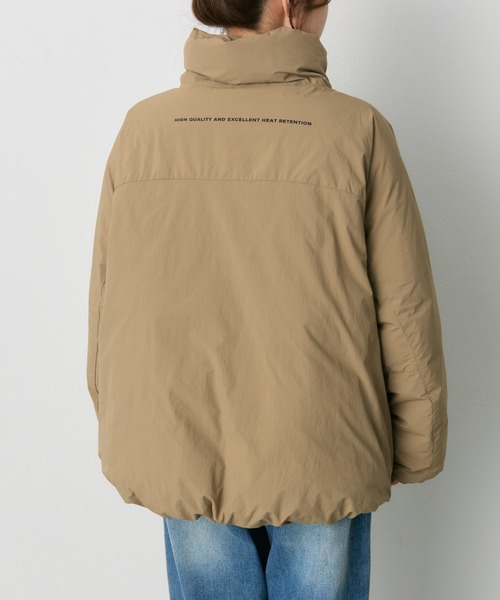 フレンチダックダウン ジップアップジャケット（ダウン