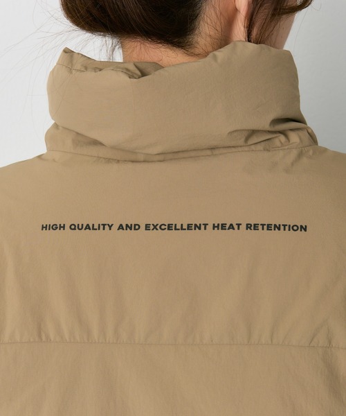 フレンチダックダウン ジップアップジャケット（ダウン