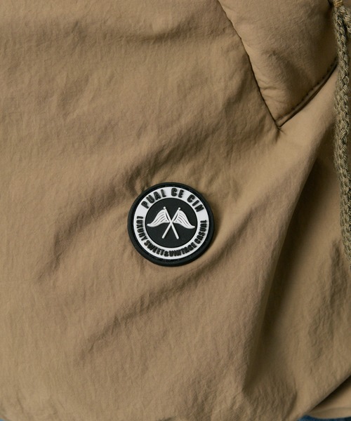 PUAL CE CIN（ピュアルセシン）の「フレンチダックダウン ジップアップジャケット（ダウンジャケット/コート・レディース・ベージュ/ブラック・FREE）」の16枚目の写真