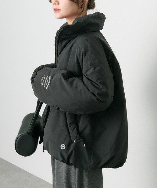 PUAL CE CIN（ピュアルセシン）の「フレンチダックダウン ジップアップ