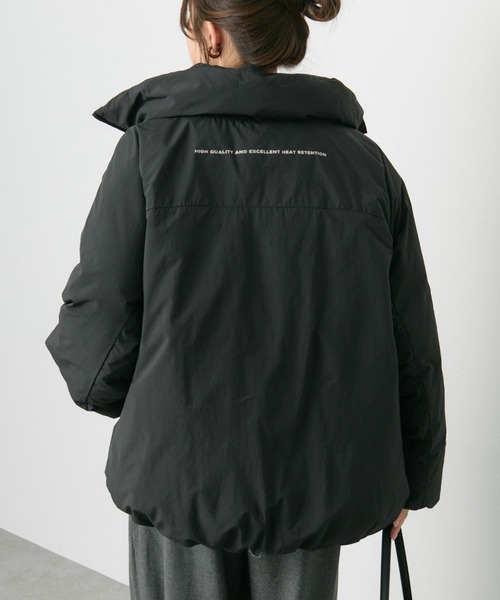 フレンチダックダウン ジップアップジャケット（ダウン