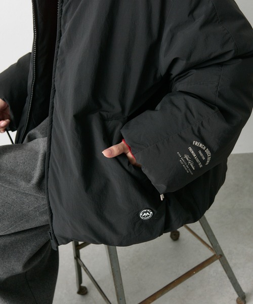 フレンチダックダウン ジップアップジャケット（ダウン