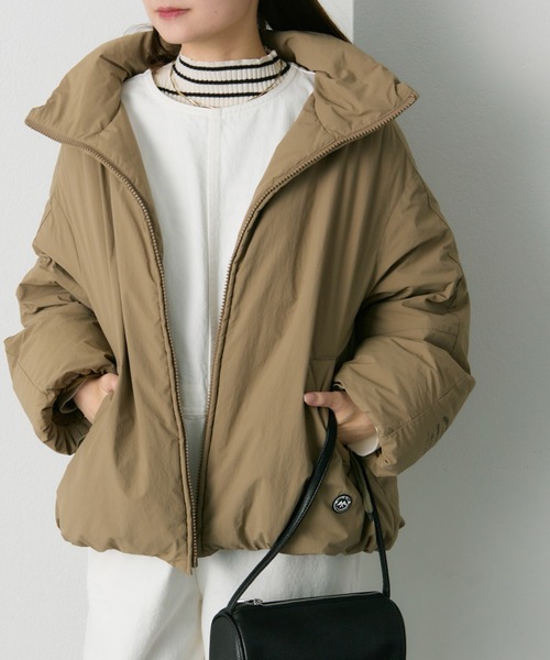 PUAL CE CIN（ピュアルセシン）の「フレンチダックダウン ジップ