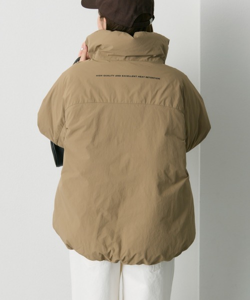 フレンチダックダウン ジップアップジャケット（ダウン