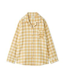 ルームウェア/パジャマ（イエロー/黄色系・チェック柄）ファッション