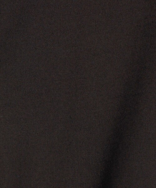 JOHN SMEDLEY(ジョンスメドレー)の「JOHN SMEDLEY DORSET メリノウール ポロカラープルオーバーニット(ニット/セーター・メンズ・グレー/ダークブラウン/オレンジ・M/S/L)」の4枚目の写真