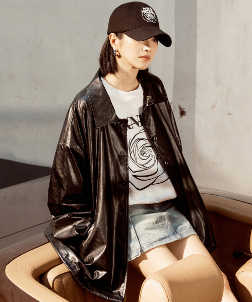 NICK&NICOLE(ニックアンドニコール)の「VINTAGE CARGO MINI DENIM SKIRT_VINTAGE BLUE(スカート・レディース・その他・SMALL/MEDIUM/LARGE)」の2枚目の写真