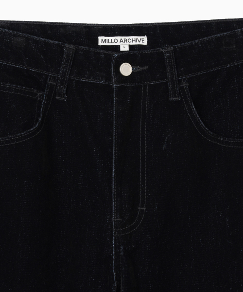 Millo Archive（ミロ アーカイブ）の「セールベルベットデニムパンツ[ブラック]（デニムパンツ・メンズ・その他・X-LARGE/MEDIUM/LARGE）」の2枚目の写真