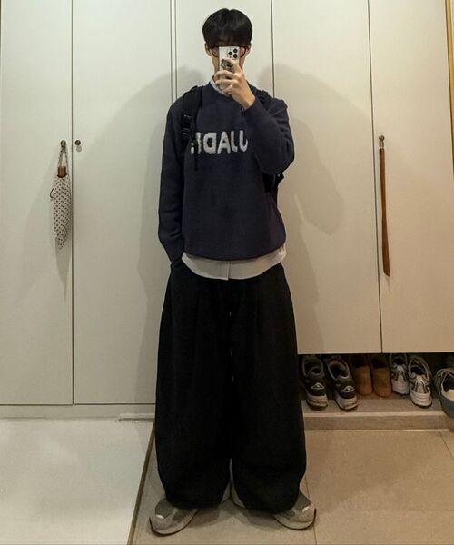 MUSINSA STANDARD（ムシンサスタンダード）の「リラックスフィットオックスフォードシャツ[グレー]（シャツ/ブラウス・メンズ・その他・LARGE/X-LARGE/XX-LARGE/XXX-LARGE/SMALL/MEDIUM）」の14枚目の写真
