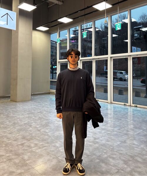 MUSINSA STANDARD（ムシンサスタンダード）の「リラックスフィットオックスフォードシャツ[グレー]（シャツ/ブラウス・メンズ・その他・LARGE/X-LARGE/XX-LARGE/XXX-LARGE/SMALL/MEDIUM）」の19枚目の写真