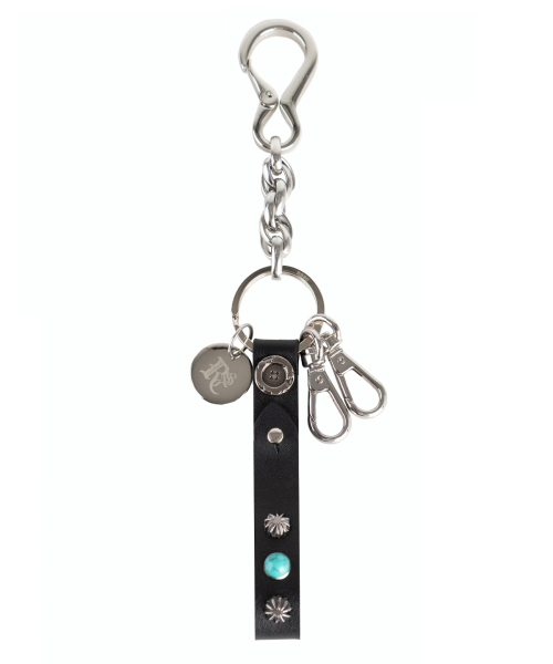 RSSC(アールエスエスシー)の「LEATHER STRAP 2WAY KEYRING - BLACK(キーケース/キーアクセサリー・レディース・その他・FREE)」の2枚目の写真