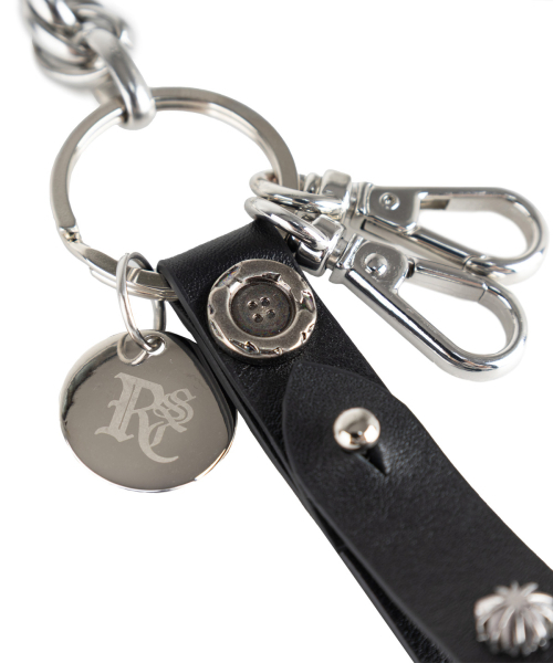 RSSC(アールエスエスシー)の「LEATHER STRAP 2WAY KEYRING - BLACK(キーケース/キーアクセサリー・レディース・その他・FREE)」の4枚目の写真
