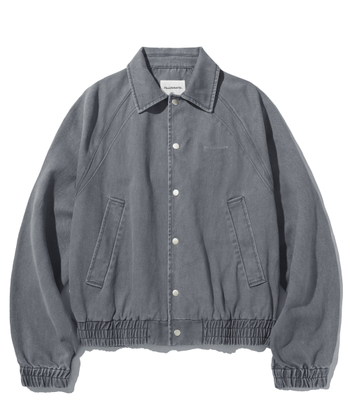 F.ILLUMINATE(フィルミネイト)の「ラグランカラー デニムジャケット-グレー(ブルゾン・レディース・その他・SMALL/MEDIUM/LARGE)」の2枚目の写真