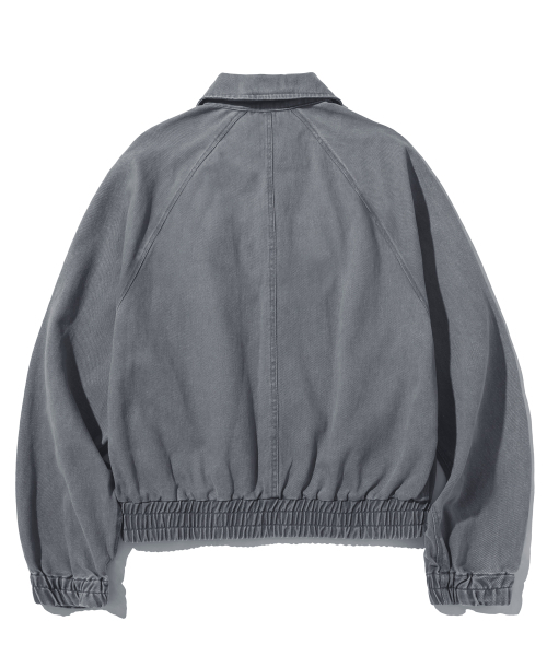 F.ILLUMINATE(フィルミネイト)の「ラグランカラー デニムジャケット-グレー(ブルゾン・レディース・その他・SMALL/MEDIUM/LARGE)」の3枚目の写真