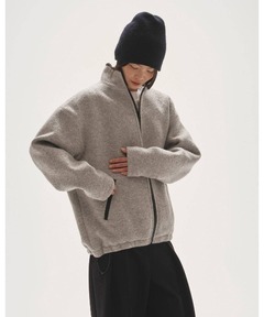 ジャケット・アウター todayful Woolboa Zip Jacket Woolboa Zip Jacket（ノーカラージャケット）｜TODAYFUL（トゥデイフル