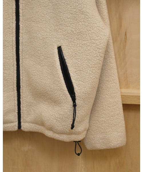 TODAYFUL（トゥデイフル）の「TODAYFUL Wool Boa Zip Jacket 12520205（その他アウター・レディース・グレー/オフホワイト・38/36）」の7枚目の写真