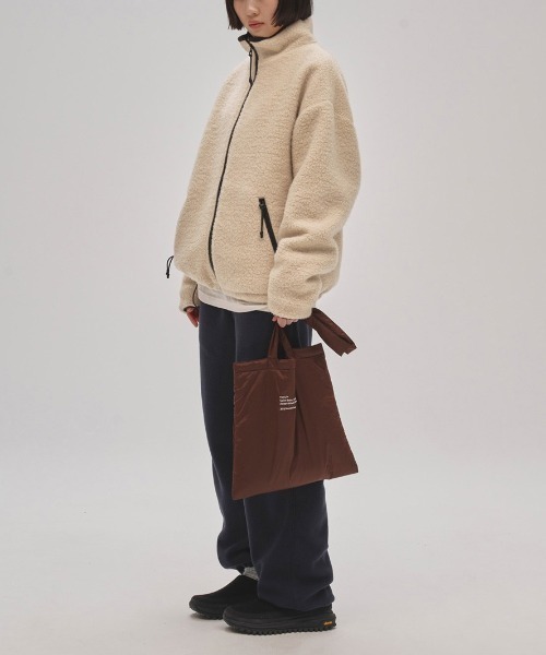 TODAYFUL（トゥデイフル）の「TODAYFUL Wool Boa Zip Jacket 12520205（その他アウター・レディース・グレー/オフホワイト・38/36）」の11枚目の写真