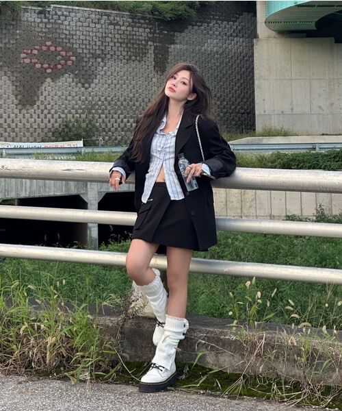 Midnight Move（ミッドナイトムーブ）の「ov jacket [brown]（テーラードジャケット・レディース・その他・FREE）」の8枚目の写真