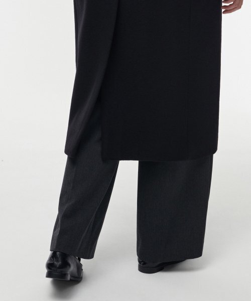 MUSINSA STANDARD WOMAN（ムシンサスタンダードウーマン）の「レディースカシミアブレンドダブルチェスターロングコート[ブラック]（チェスターコート・レディース・その他・SMALL/MEDIUM/LARGE/X-SMALL）」の8枚目の写真