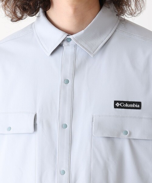Columbia（コロンビア）の「Columbia／メンズ バルディビアリッジ シャツ UVカット 速乾／コロンビア（シャツ/ブラウス・メンズ・ブラック/グレー/ベージュ・S/L/XL/M）」の13枚目の写真