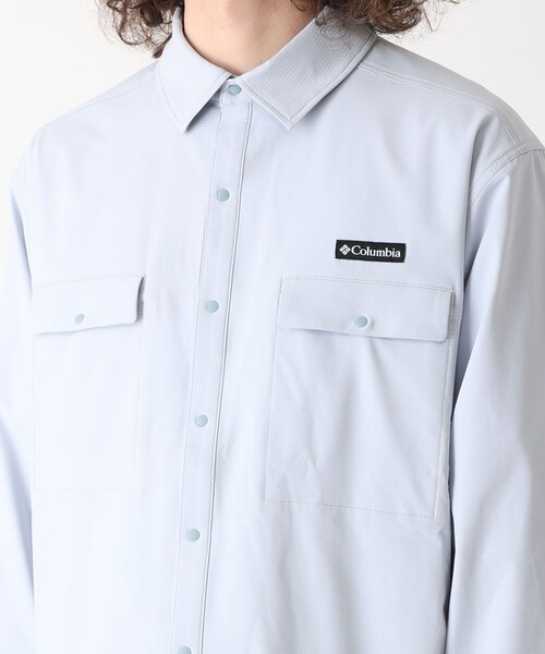 Columbia（コロンビア）の「Columbia／メンズ バルディビアリッジ シャツ UVカット 速乾／コロンビア（シャツ/ブラウス・メンズ・ブラック/グレー/ベージュ・S/L/XL/M）」の15枚目の写真