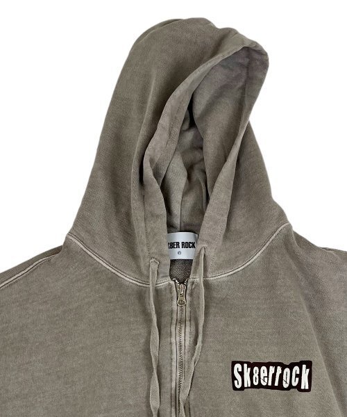SK8ER ROCK(スケーターロック)の「Pigment Hood Zip-up Vest Stone beige(ベスト・レディース・その他・FREE)」の3枚目の写真