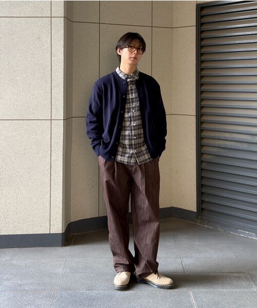 XERO（ゼロ）の「Clean Denim Deep Two Tuck Vertical Pants [Brown]（デニムパンツ・メンズ・その他・SMALL/X-LARGE/LARGE/MEDIUM）」の9枚目の写真