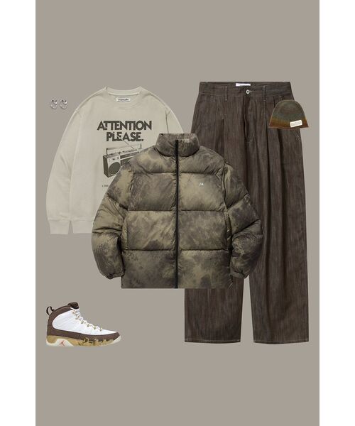 XERO（ゼロ）の「Clean Denim Deep Two Tuck Vertical Pants [Brown]（デニムパンツ・メンズ・その他・SMALL/X-LARGE/LARGE/MEDIUM）」の2枚目の写真