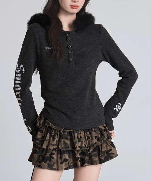 トップス Tumee188k A'GEM/9 × .kom 『.kom/ドットケーオーエム』 【Y2K】エンジェル