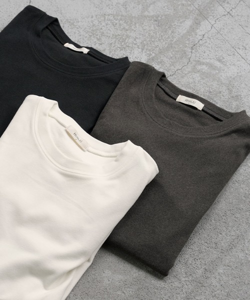 HUG.U(ハグユー)の「吸湿発熱 もち肌あったかインナー(Tシャツ/カットソー・レディース・ブラック/ダークグレー/ホワイト・FREE)」の9枚目の写真