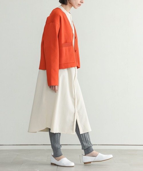 n'OrLABEL（ノアールレーベル）の「『ケーブルニットレギンス』（レギンス/スパッツ・レディース・杢グレー/ブラック・1/2）」の9枚目の写真