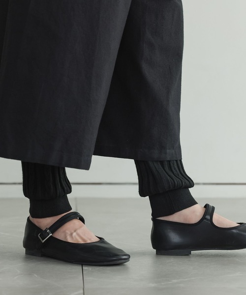 n'OrLABEL（ノアールレーベル）の「『ケーブルニットレギンス』（レギンス/スパッツ・レディース・杢グレー/ブラック・1/2）」の11枚目の写真