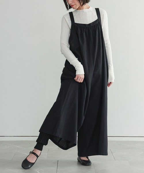 n'OrLABEL（ノアールレーベル）の「『ケーブルニットレギンス』（レギンス/スパッツ・レディース・杢グレー/ブラック・1/2）」の13枚目の写真