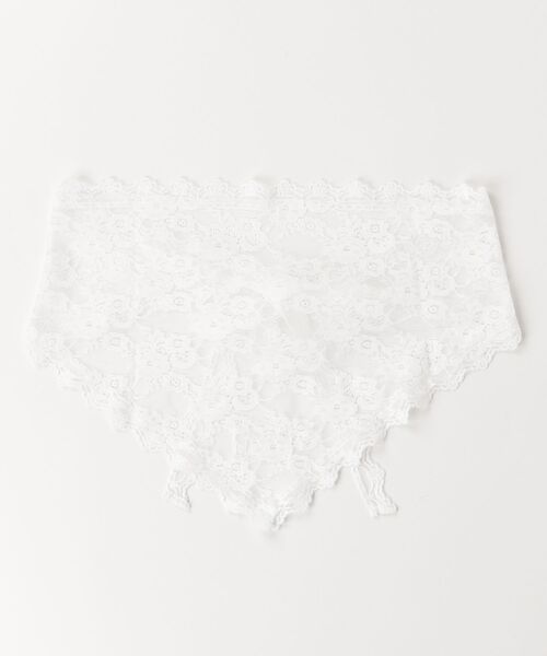 idem（イデム）の「idem big lace scarf  / マルチウェイビッグレーススカーフ（ストール/ショール・レディース・ホワイト・FREE）」の21枚目の写真