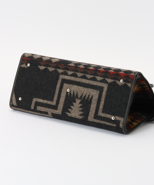 journal standard L'essage（ジャーナルスタンダードレサージュ）の「【A VACATION】SABRINA L PENDLETON Harding W：バッグ（ハンドバッグ・レディース・ブラック・FREE）」の5枚目の写真