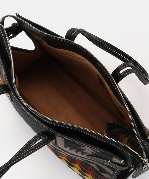 journal standard L'essage（ジャーナルスタンダードレサージュ）の「【A VACATION】SABRINA L PENDLETON Harding W：バッグ（ハンドバッグ・レディース・ブラック・FREE）」の7枚目の写真