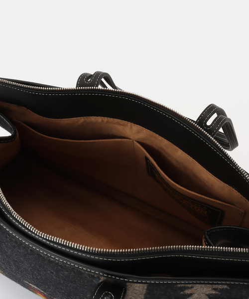 journal standard L'essage（ジャーナルスタンダードレサージュ）の「【A VACATION】SABRINA L PENDLETON Harding W：バッグ（ハンドバッグ・レディース・ブラック・FREE）」の9枚目の写真