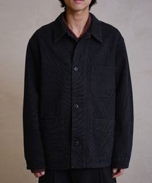 DIVEIN（ダイブイン）の「OLD COTTON CHORE JACKET (BLACK)（その他アウター）」