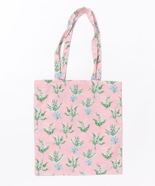 Cath Kidston(キャスキッドソン)の「トートバッグ Lily Of The Valley(トートバッグ・レディース・イエロー/ピンク・FREE)」の6枚目の写真