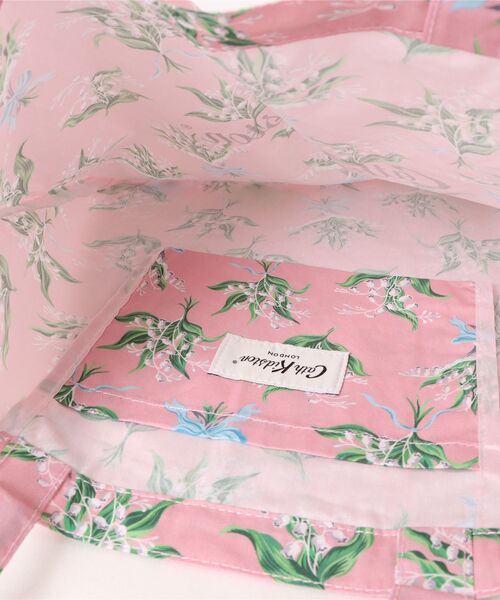Cath Kidston(キャスキッドソン)の「トートバッグ Lily Of The Valley(トートバッグ・レディース・イエロー/ピンク・FREE)」の7枚目の写真