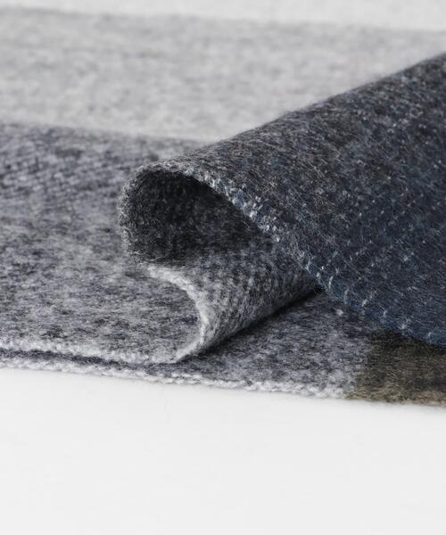 URBAN RESEARCH Sonny Label（アーバンリサーチサニーレーベル）の「ブロックチェックストール（ストール/ショール・レディース・グレー系その他/ブラウン系その他/ベージュ系その他・ONE）」の13枚目の写真