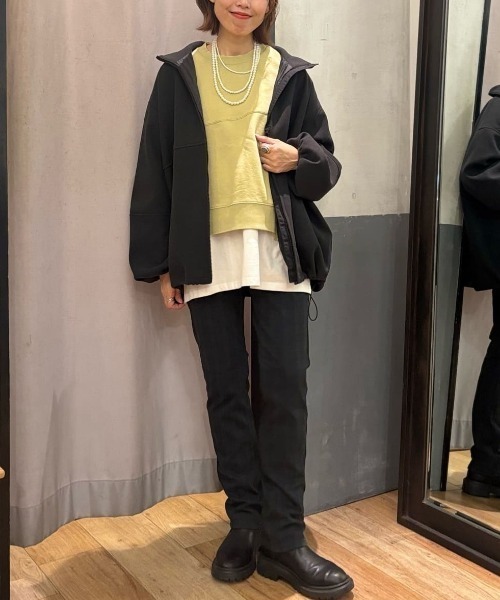 EDWIN(エドウィン)の「EDWIN(エドウィン)【レディース】「BODY FIRE」スリムストレート(その他パンツ・レディース・グリーン・L/XS/S/M)」の14枚目の写真