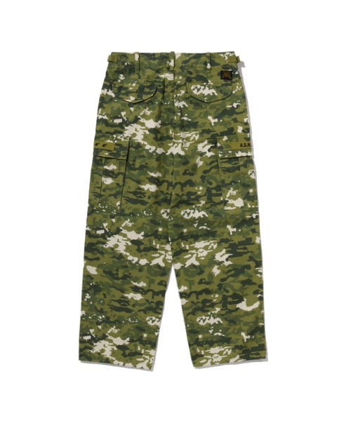 A BATHING APE（アベイシングエイプ）の「MULTI PIXEL CAMO M-65 CARGO PANTS（その他パンツ・メンズ・ブラック/グリーン・LARGE/SMALL/MEDIUM）」の4枚目の写真