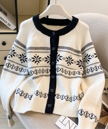 カーディガン/ボレロ（ホワイト/白色系・刺繍）ファッション通販