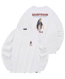 SAINTPAIN | SP グレースマリーロングスリーブ-ホワイト(Tシャツ/カットソー)