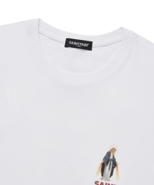 SAINTPAIN（セイントペイン）の「SP グレースマリーロングスリーブ-ホワイト（Tシャツ/カットソー・メンズ・その他・LARGE/MEDIUM）」の4枚目の写真