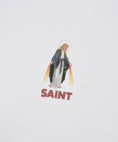 SAINTPAIN（セイントペイン）の「SP グレースマリーロングスリーブ-ホワイト（Tシャツ/カットソー・メンズ・その他・LARGE/MEDIUM）」の5枚目の写真